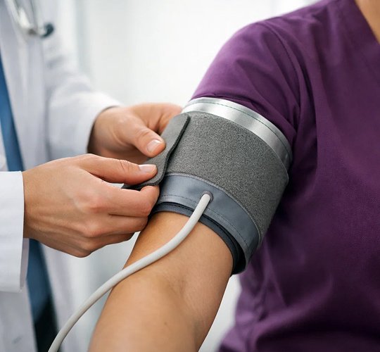Снятие похмельного синдрома на дому - измерение давления